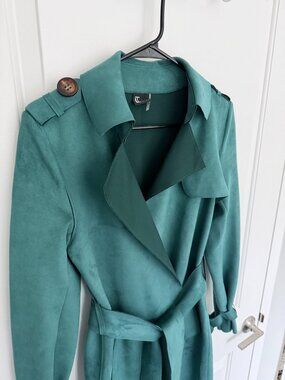 LOVE TOKEN TEAL FALL JACKET